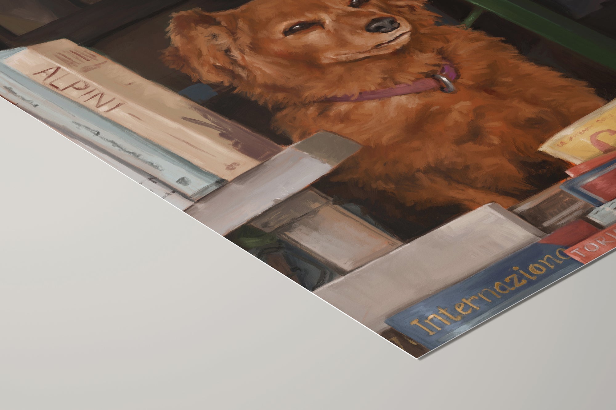 Newsstand Dog on Epson Hot press paper