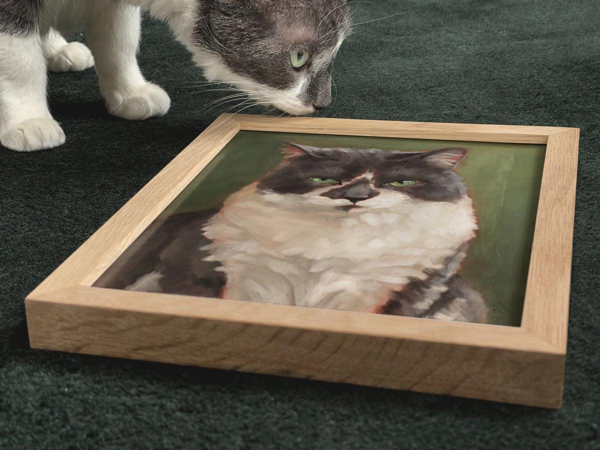 The Ugly Cat Studio now offering preframed prints!