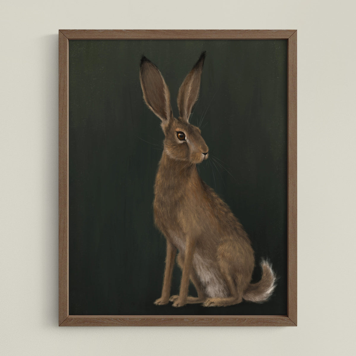 The Hare painting by Catherine Hébert