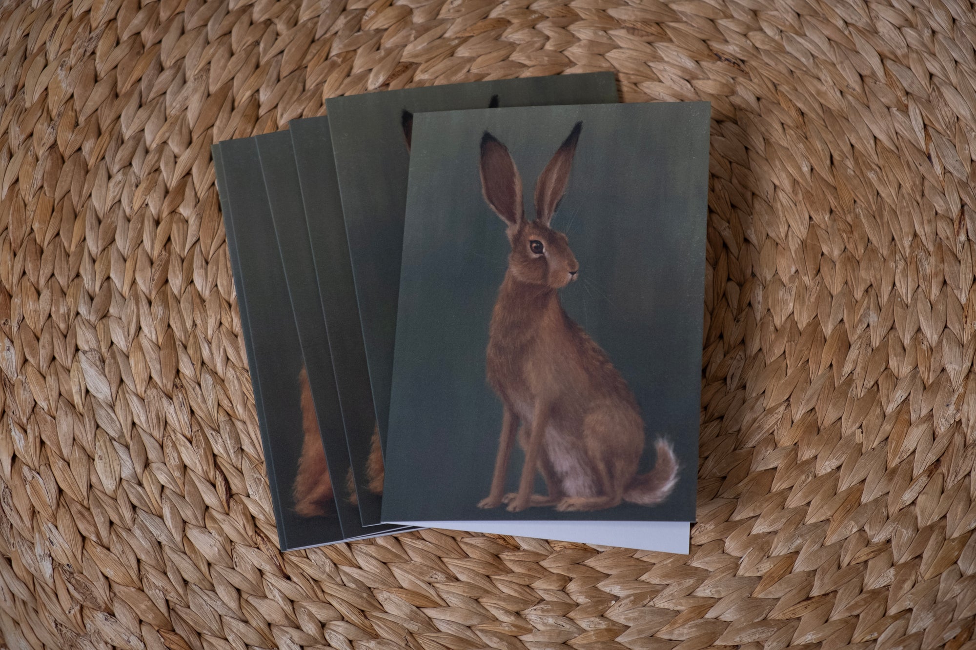 "Woodland Animals Assortment Pack" by Catherine Hébert - 6 Card Woodland Greeting Card Assortment