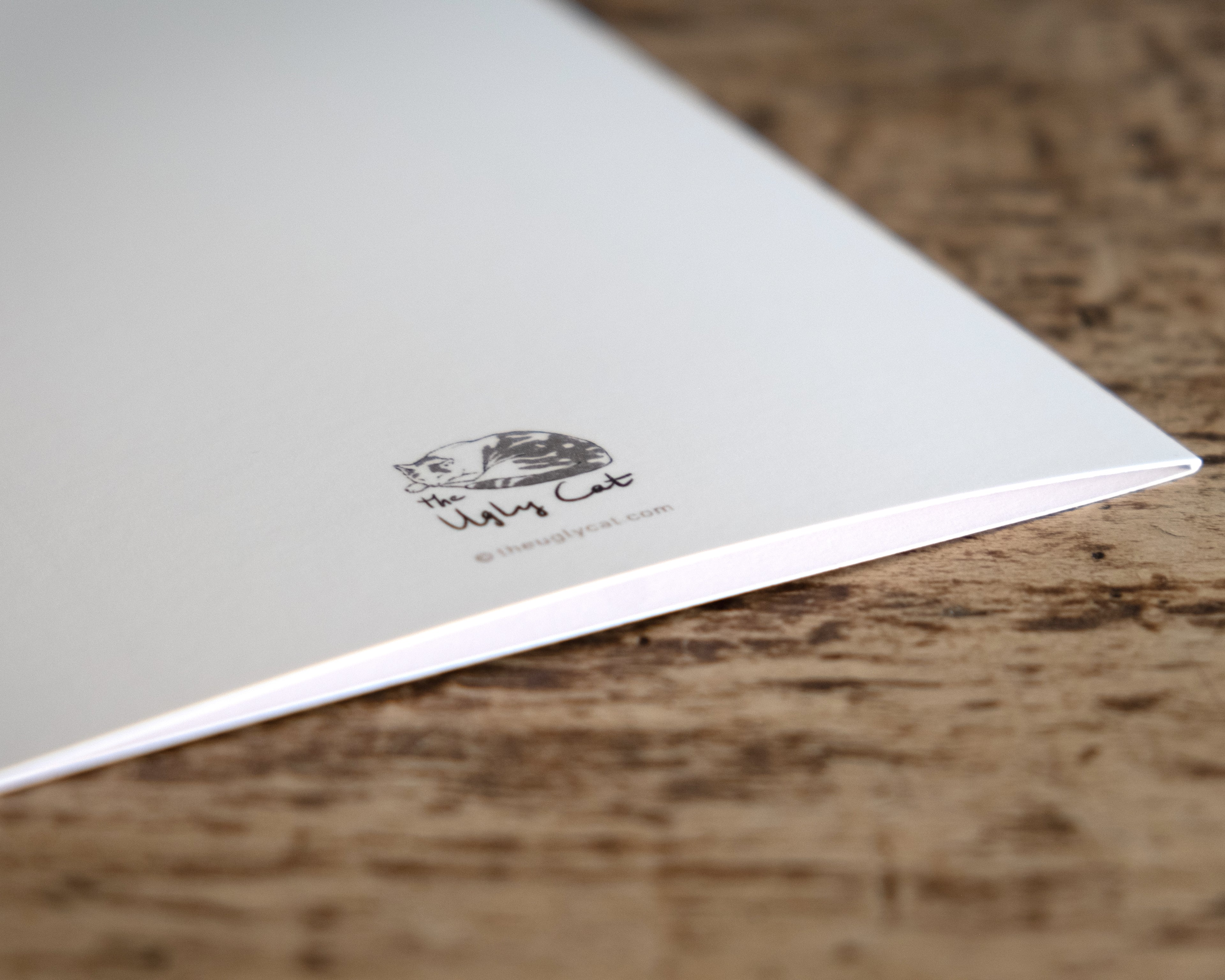 "The Hare" by Catherine Hébert - Woodland Hare - Blank 5"x7" Greeting Card – Blank 5x7 Greeting Card – Gift for Hare Lover