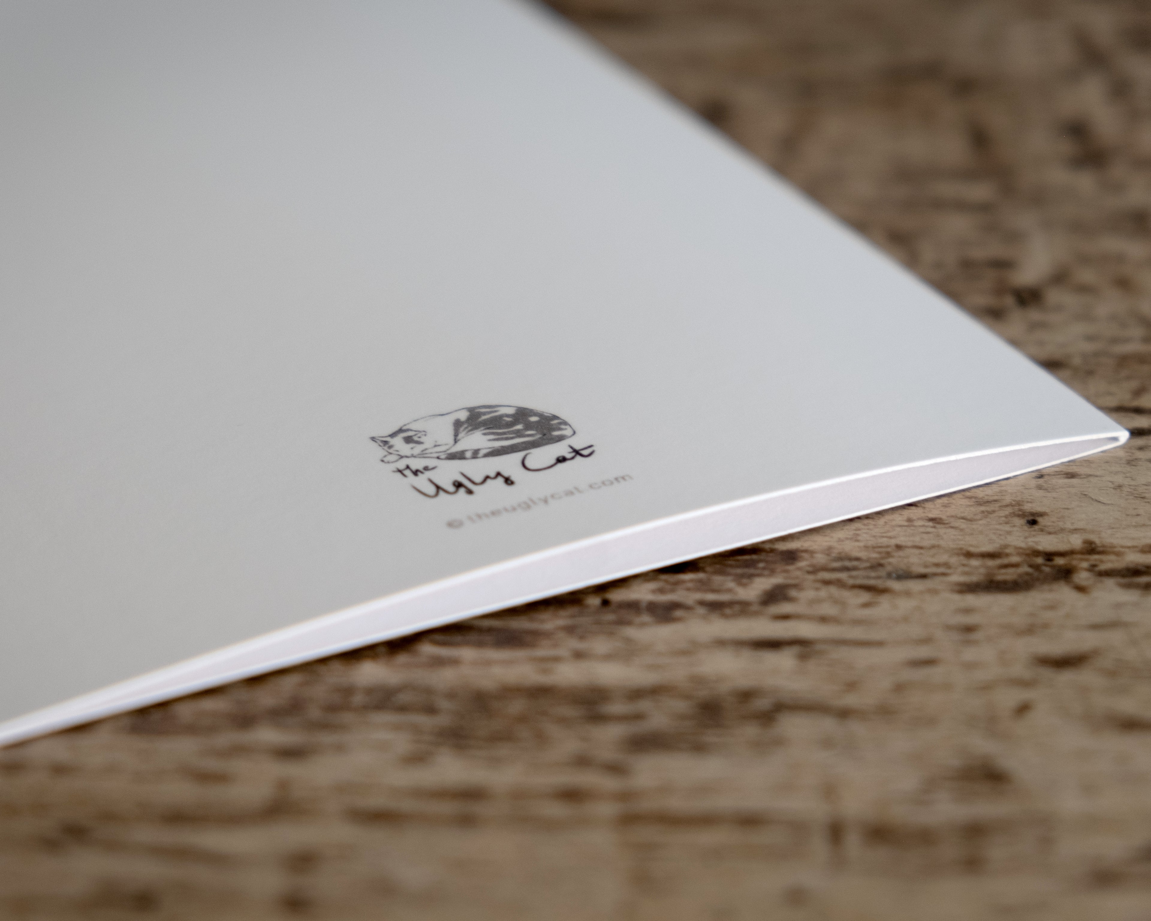 "Brigette With A Bagel" by Catherine Hébert - Grey Squirrel with a Bagel - Blank 5"x7" Greeting Card – Blank 5x7 Greeting Card – Gift for Squirrel Lover