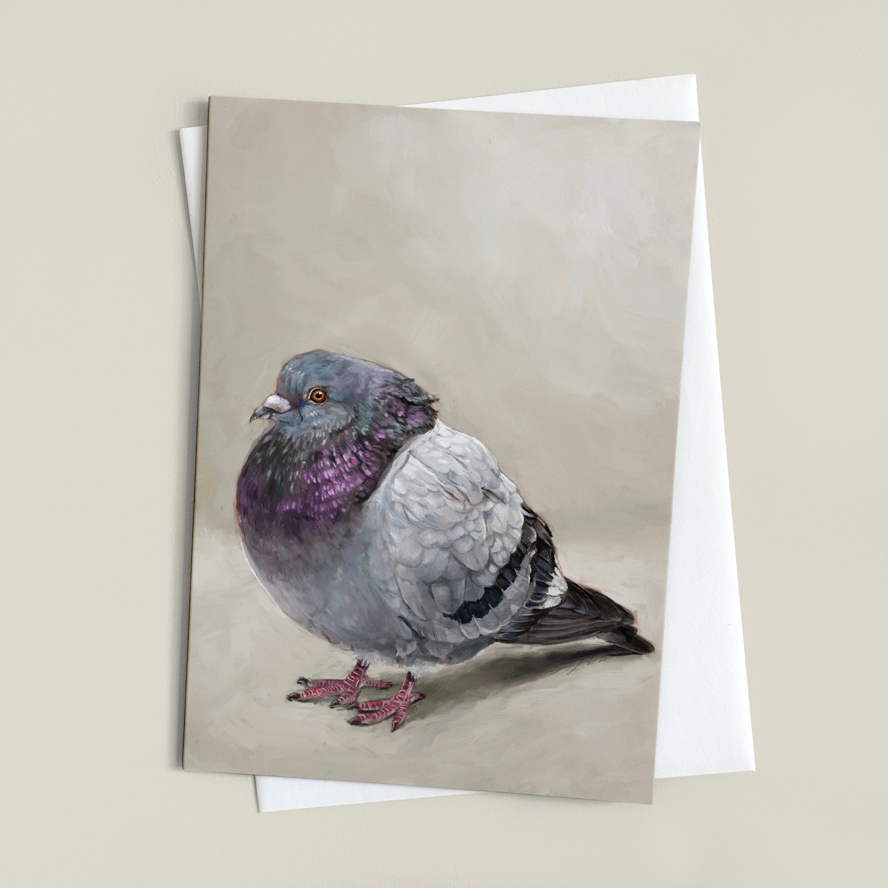Magestic Fat Bird Greeting Card