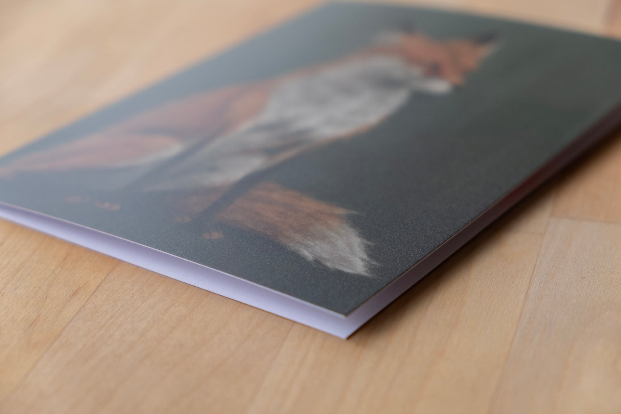 "The Woodland Fox" by Catherine Hébert - Woodland Fox - Blank 5"x7" Greeting Card