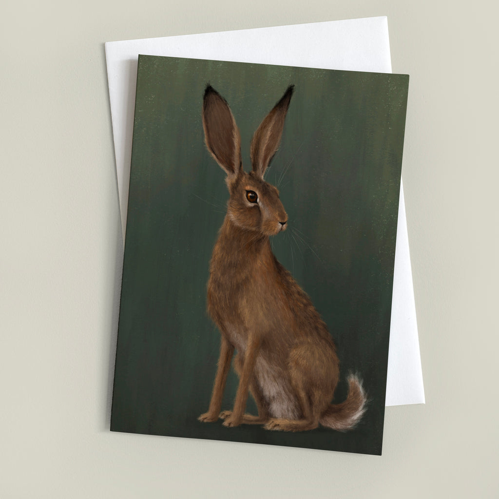 "Woodland Animals 6 Card Pack" by Catherine Hébert - Woodland Animal Fine Art Greeting Card Pack
