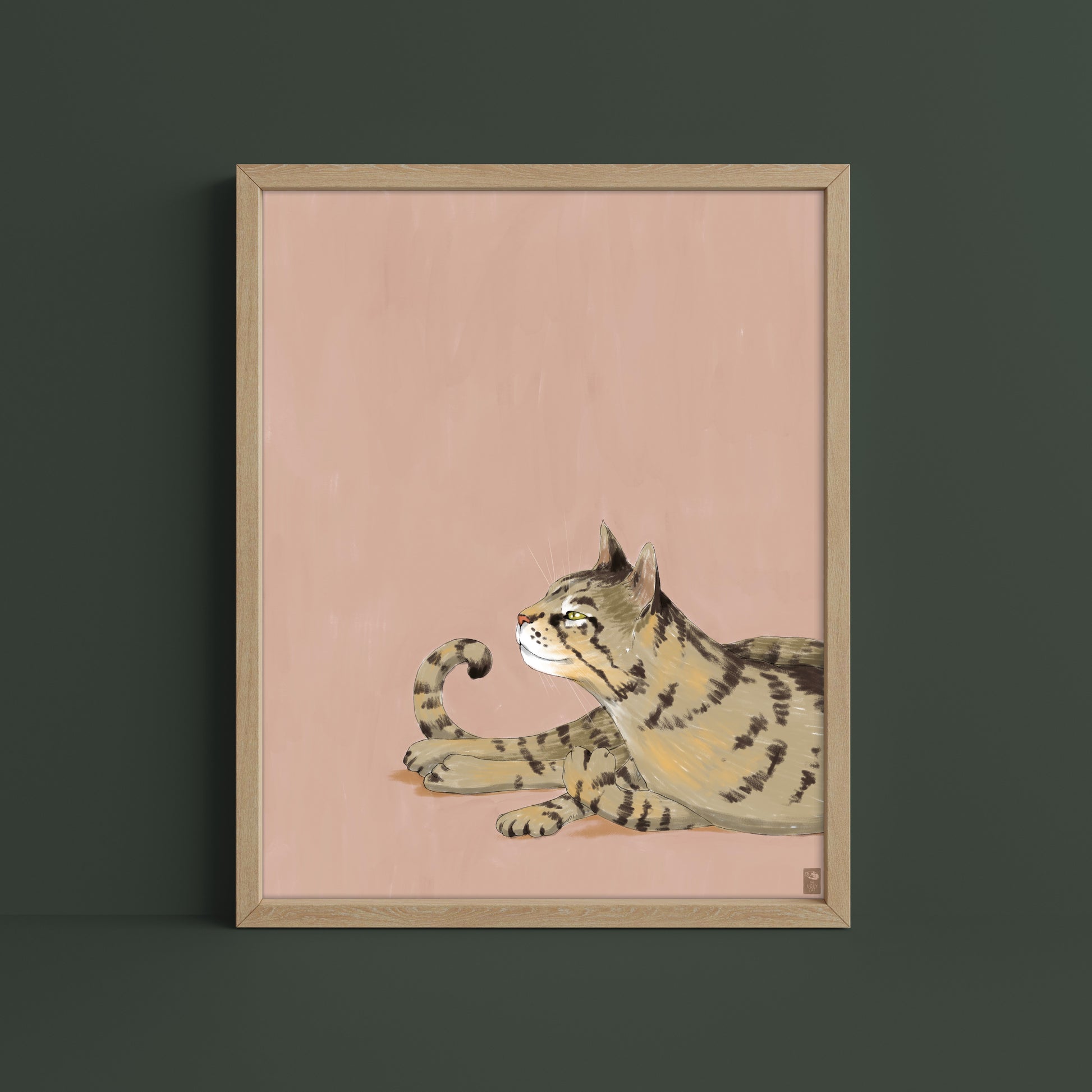 "Colourful Cats 8"x10" Set Volume 2" by Catherine Hébert - Bundle of Three Cat Art Prints