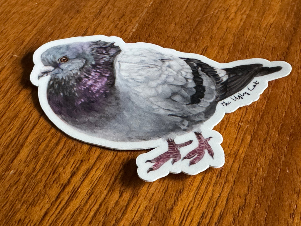 Autocollant Oiseau Majestueux Dodu