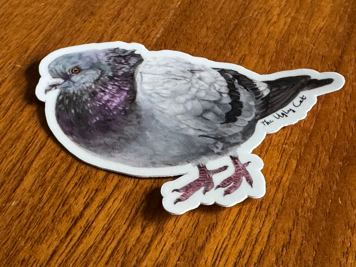 Autocollant Oiseau Majestueux Dodu