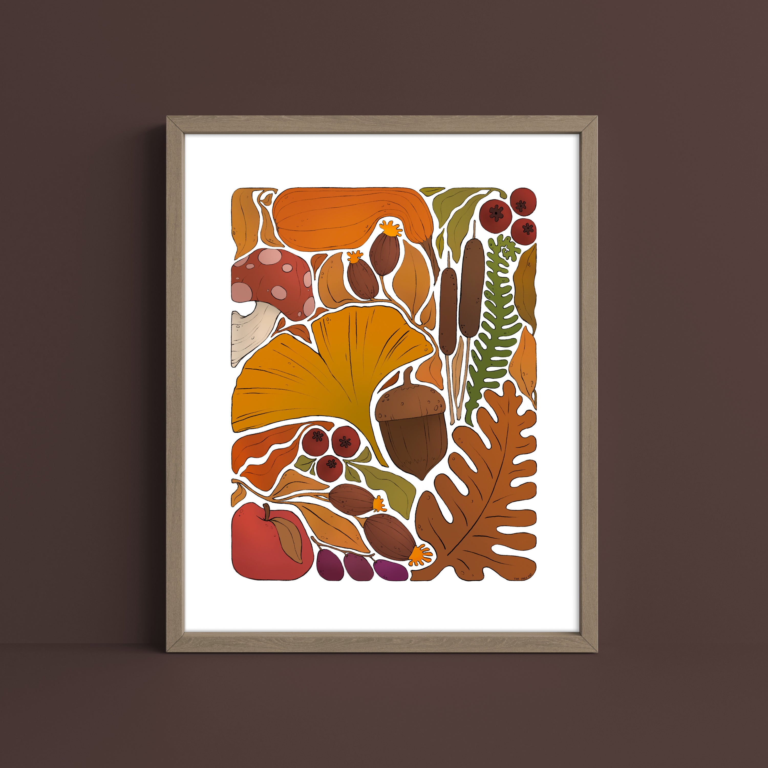 "Autumn Colours" by Catherine Hébert - Fall Themed Giclee Art Print