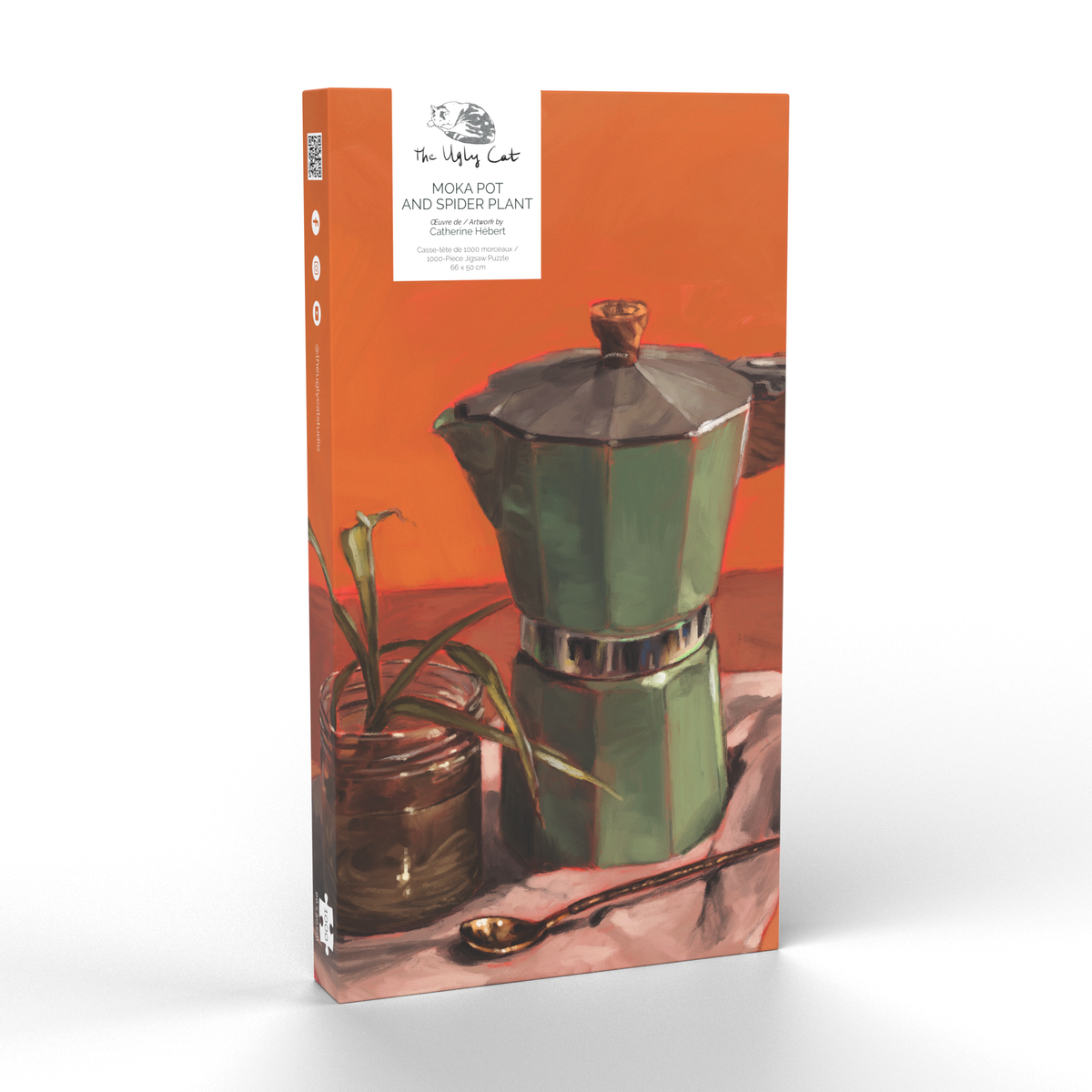 Moka Pot and Spider Plant Jigsaw Puzzle