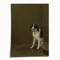 "Cane di Milano" by Catherine Hébert - Milan Restaurant Dog Art Print - 5"x7" size