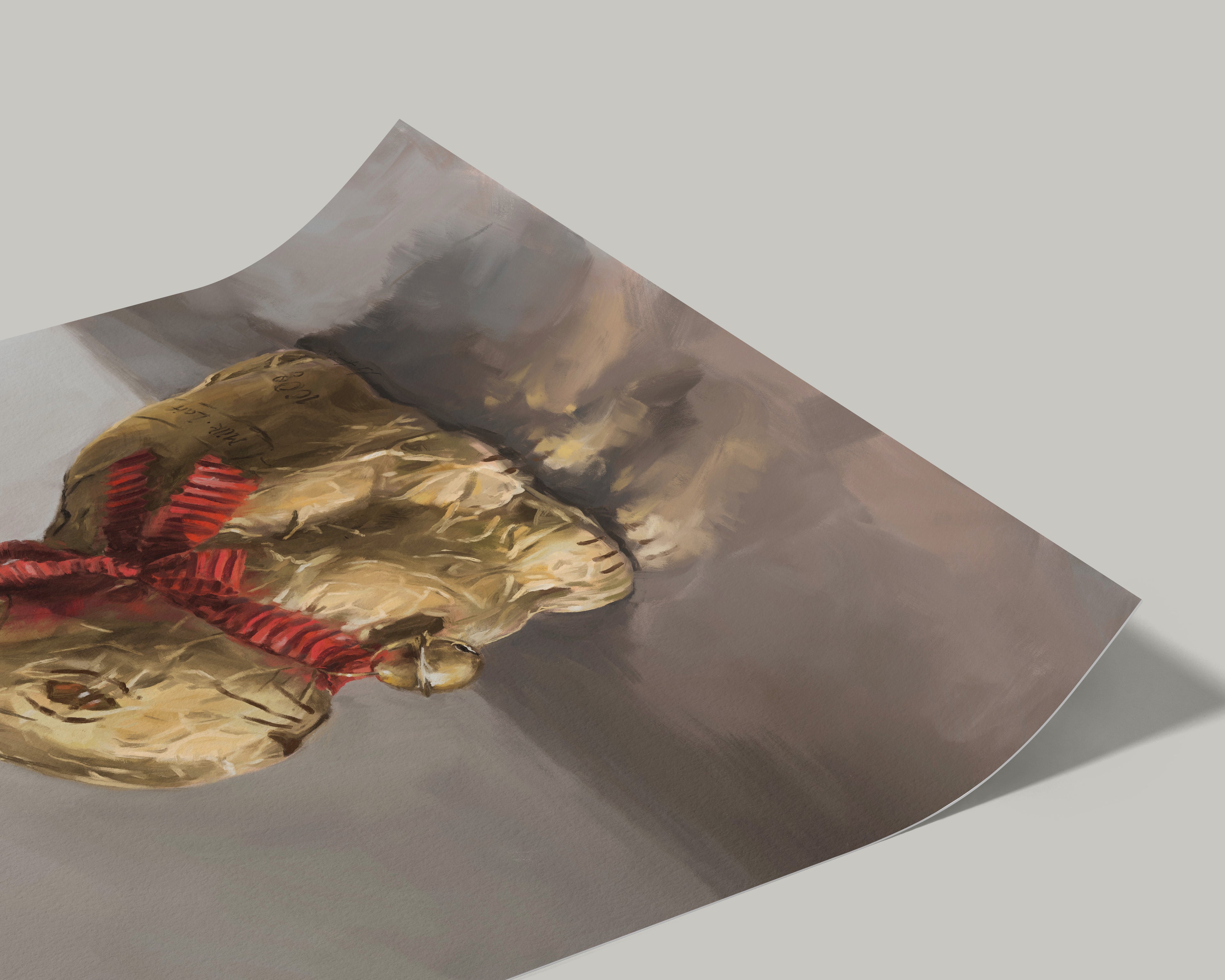 "Swiss Chocolate Bunny" by Catherine Hébert - Lindt Chocolate Rabbit Art Print