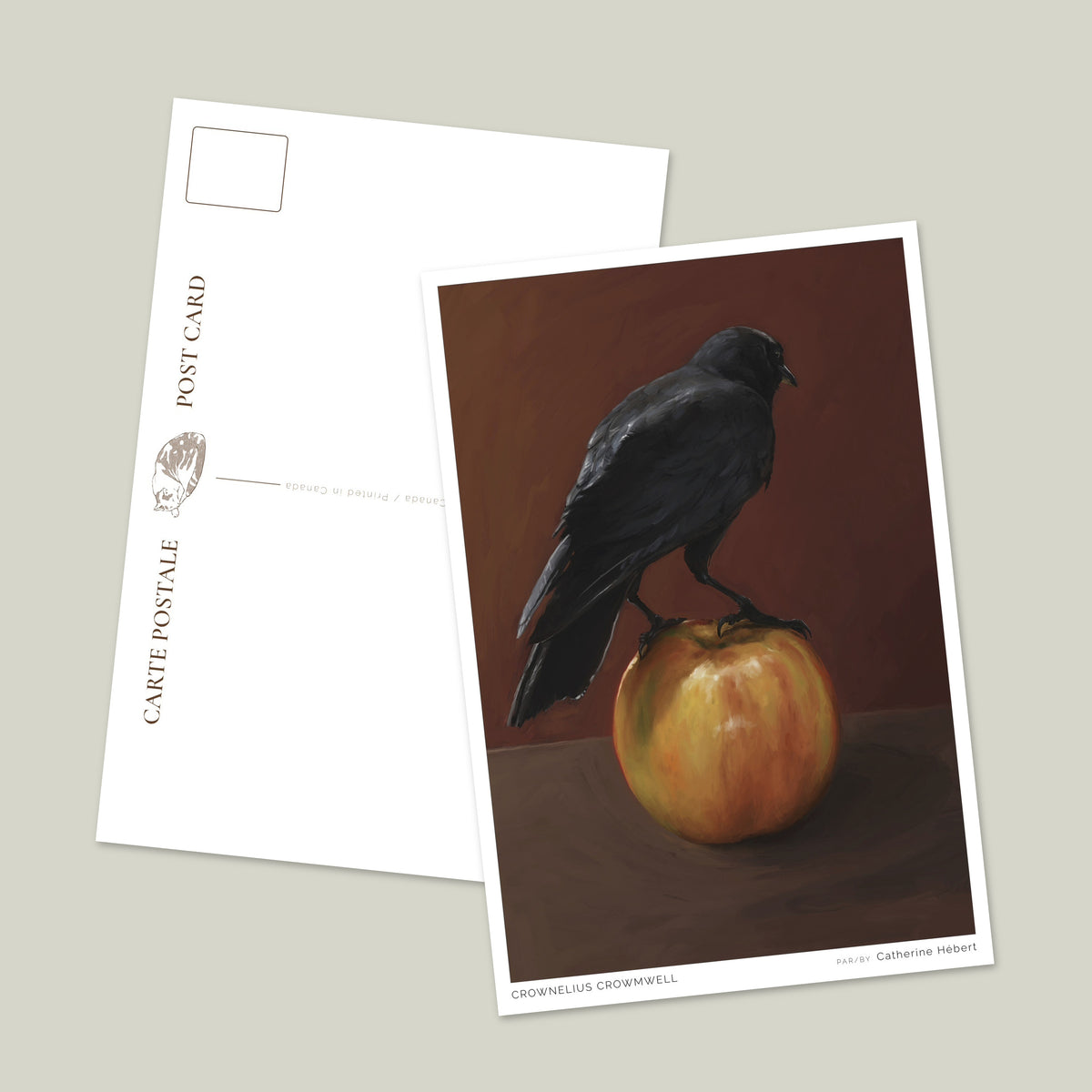 Crownelius Crowmwell Postcard