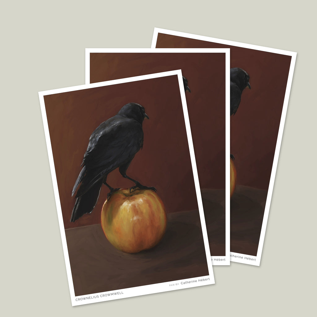 Crownelius Crowmwell Postcard