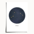 "Aries ♈" by Catherine Hébert - Aries Zodiac Constellation Art Print - 5"x7" size