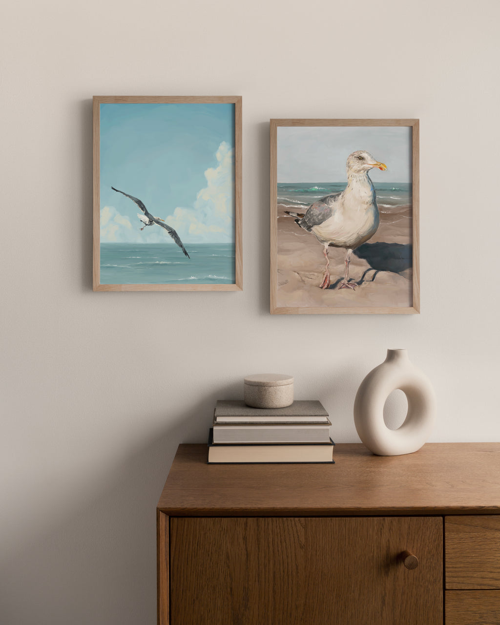 Seagull Print Set