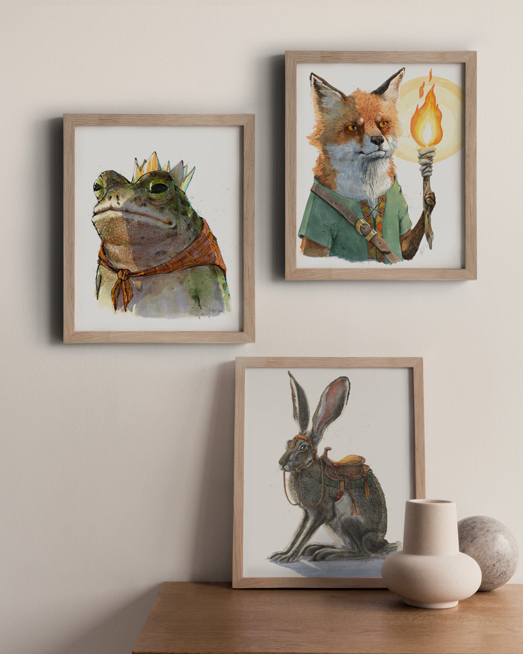 Watercolour Print Set