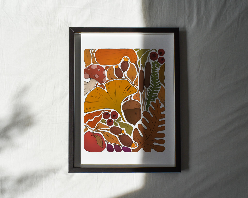 "Autumn Colours" by Catherine Hébert - Fall Themed Fine Art Print
