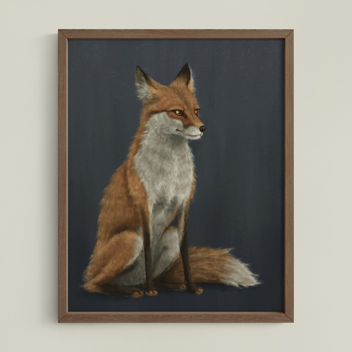 The Woodland Fox - Blue Edition