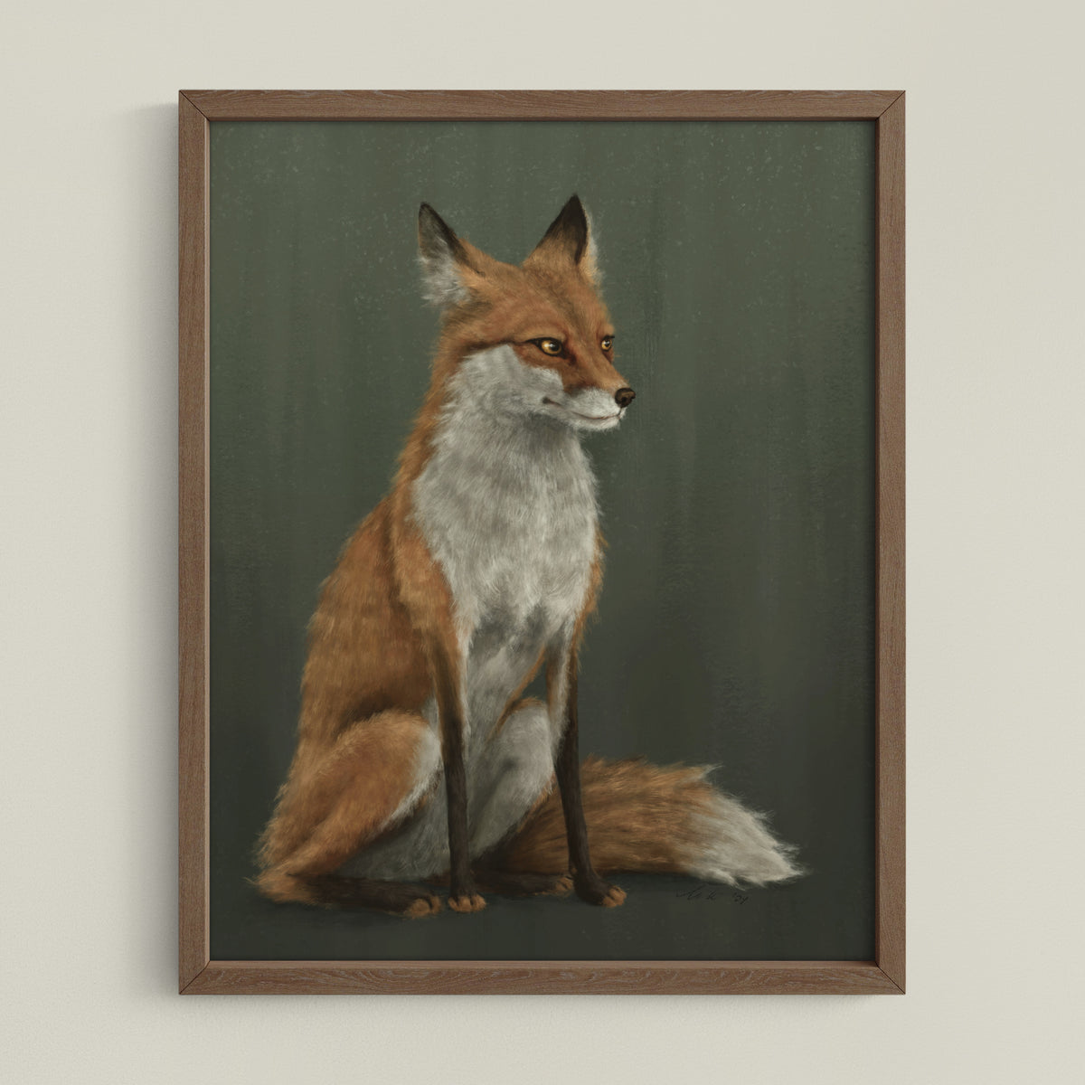 The Woodland Fox - Green Edition