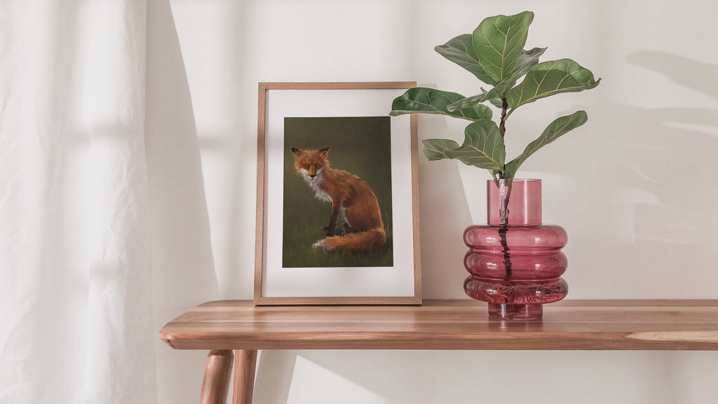 Forest Fox Art Print