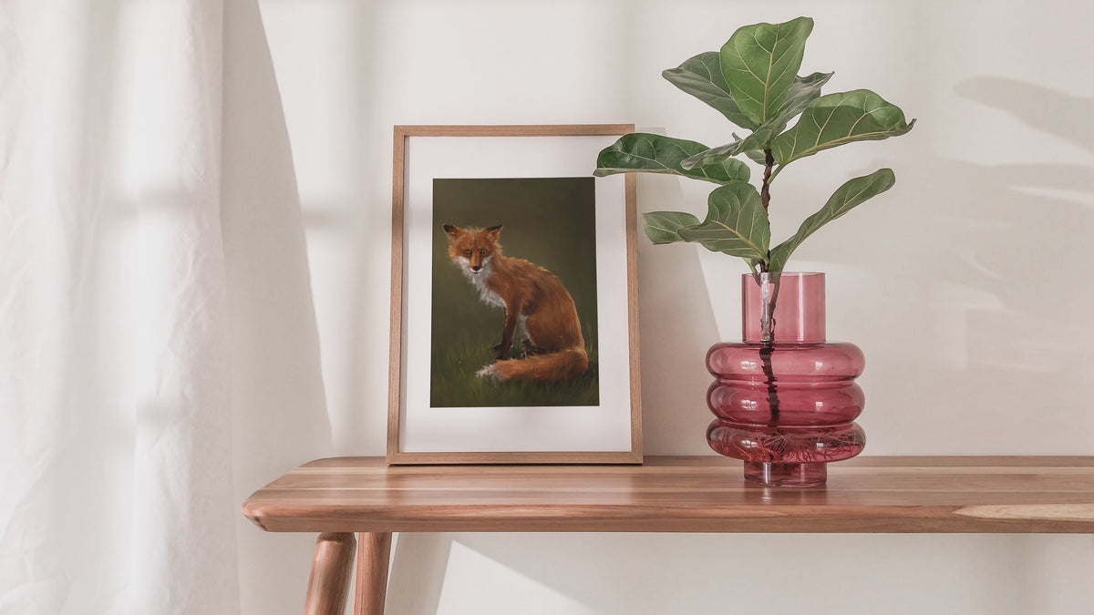 Forest Fox Art Print